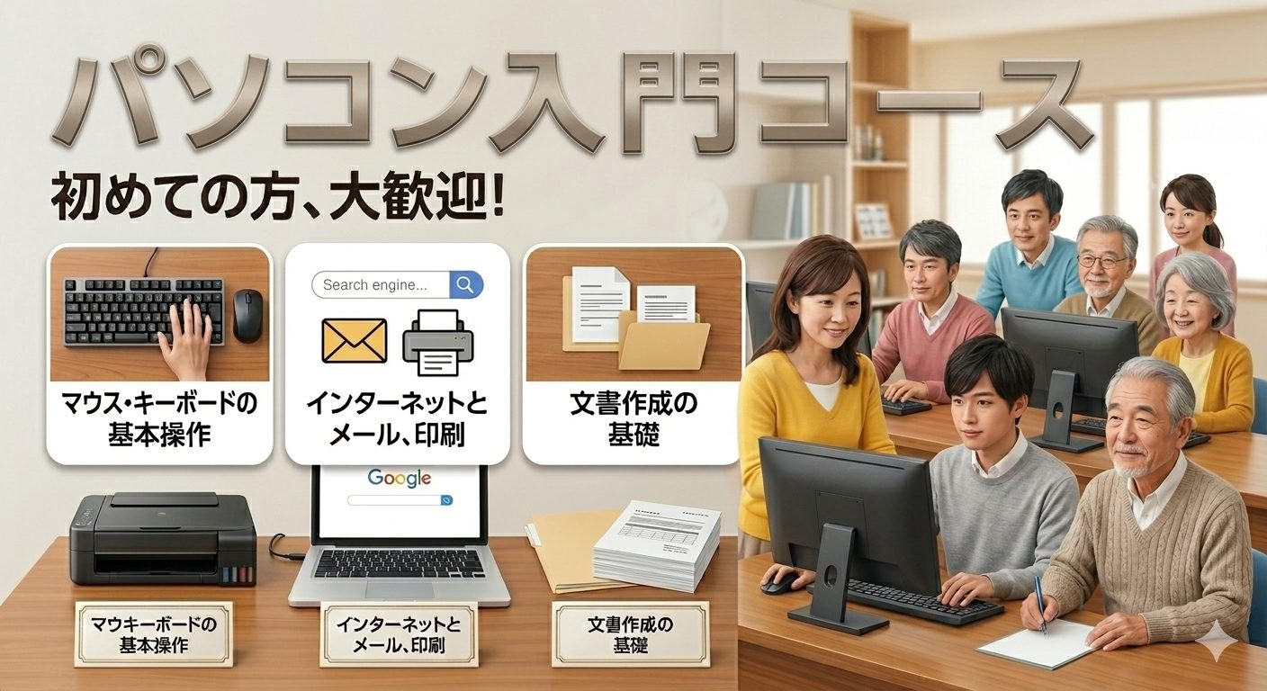 Tech Campus 桑名校 パソコン入門コース