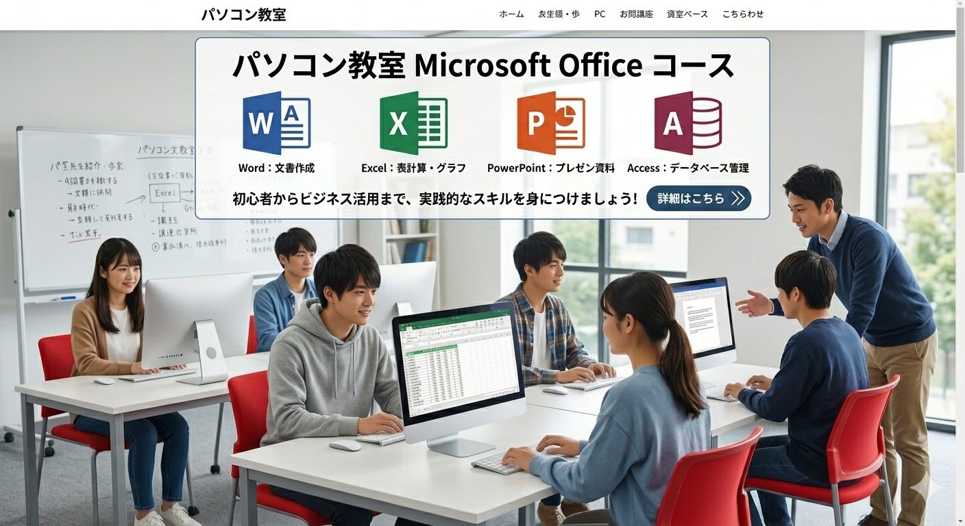 Tech Campus 桑名校 Microsoft Officeコース Word Excel PowerPoint